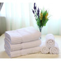 Toalha de banho de hotel 100% algodão branco 500g 70cm X 140cm